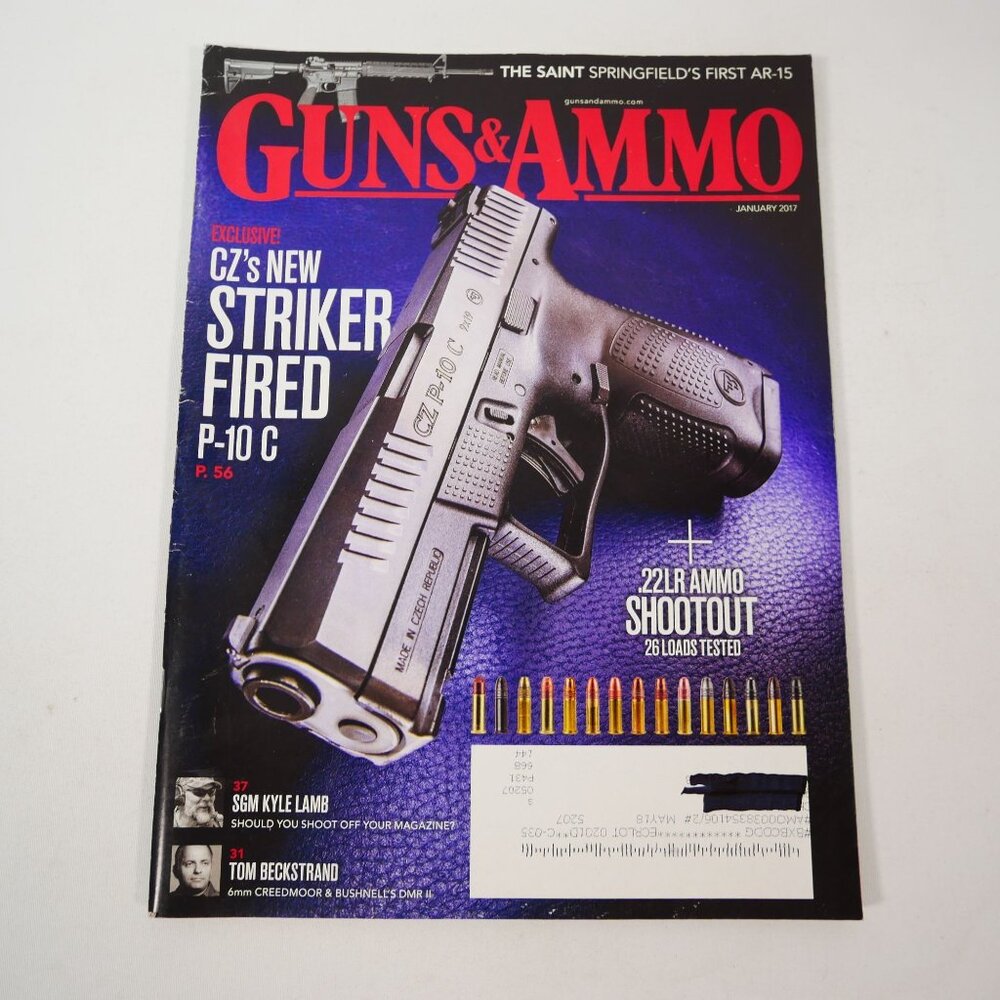 Guns & Ammo Magazine Lot of 9 from 2015-17 - Picture 10 of 16